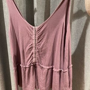 Purple tank